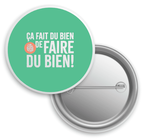 Macaron de la Campagne de bienveillance 2026 dans la MRC d’Arthabaska