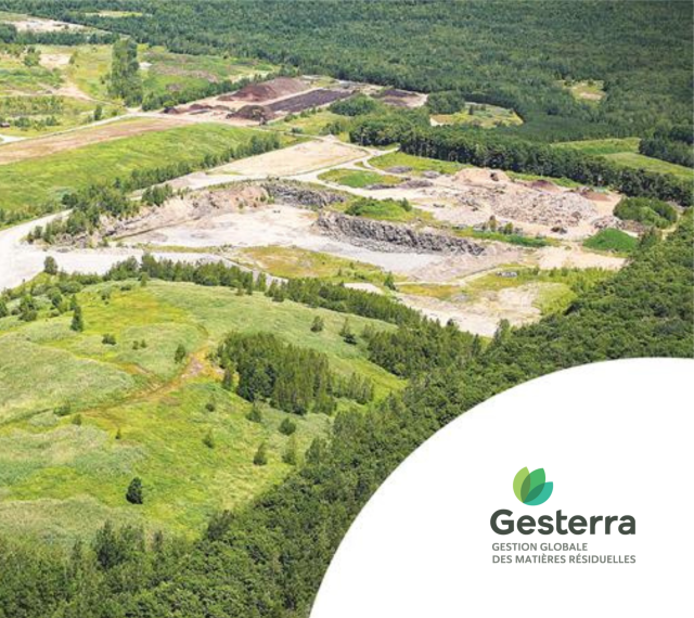 Site d'enfouissement à St-Rosaire - Gesterra