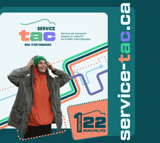 Lancement officiel de Service TAC : le service de transport adapté et collectif de la MRC d'Arthabaska